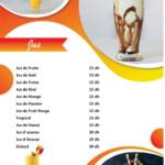 Menu TASTY FOOD NHAMMI Casablanca December 2023 372010-652100